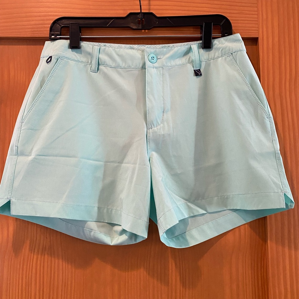 Salt Life Women’s Mint Green SLX-QD Shorts NWT
